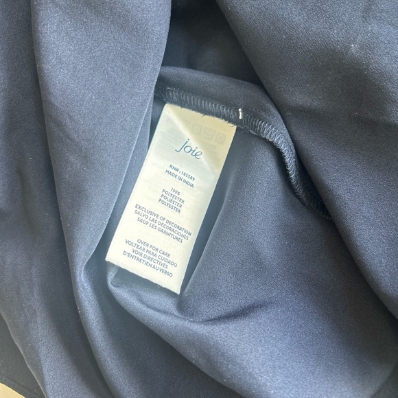 Joie Sleeveless A-Line Dress Size Medium Floral Baltic Print Flowy Summer - Picture 6 of 6